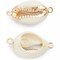 Charms for DIY Jewelry Making, Puka Cowrie Shells (0.7-0.8 In, 12 Pack)